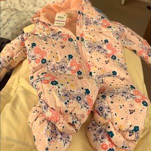 Baby snowsuit.size 6/9 months.
